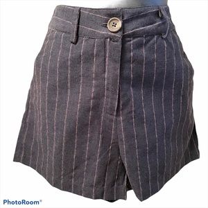 Pinstripe Shorts